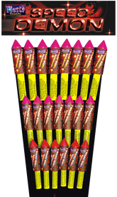 Speed Demon Fireworks 21 Rockets